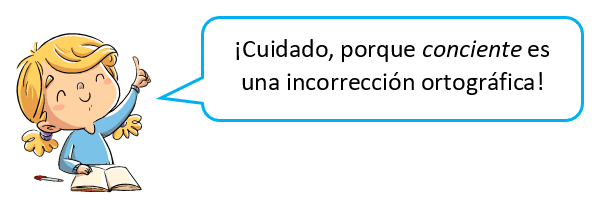 Consciencia o conciencia para niños