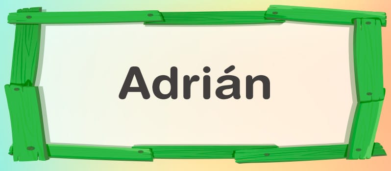 Qué significa Adrián