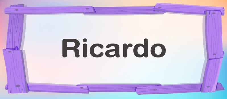 Ricardo significado