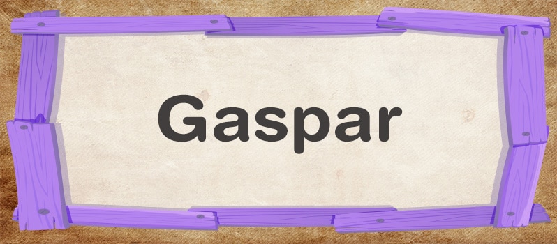 Significado del nombre Gaspar