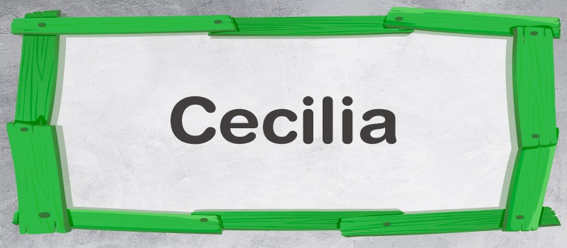 Nombre Cecilia significado