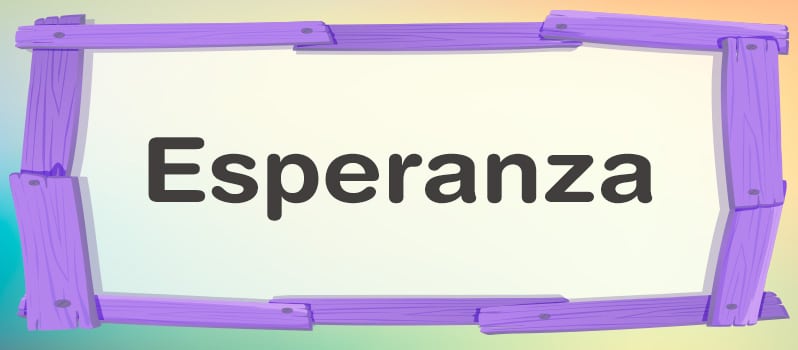 Esperanza significado