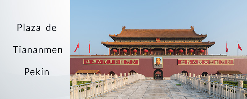 El país más grande del mundo Plaza Tiananmen Pekín