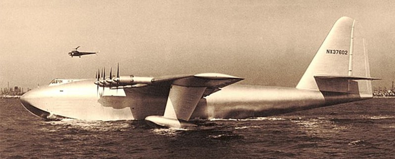 Avión mas grande del mundo Hughes H 4 Hercules
