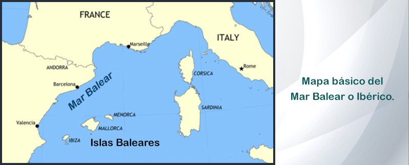 Mares Del Mundo Mar Balear O Mar Ibérico