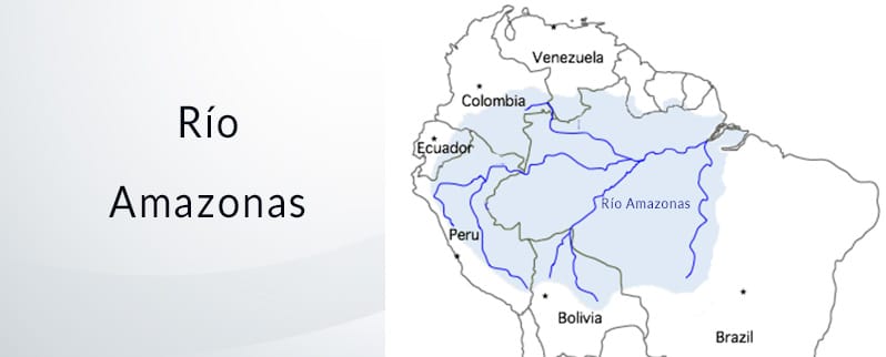 Ríos más caudalosos del mundo: Amazonas