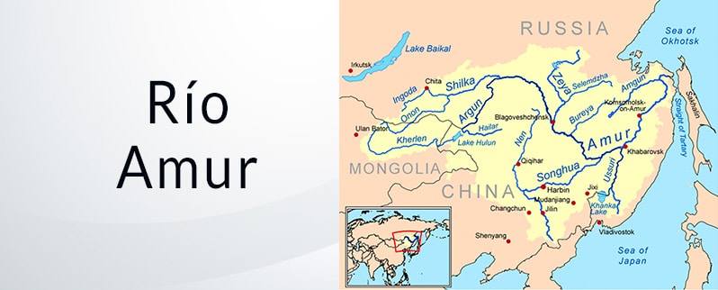 Ríos más largos del mundo: Amur