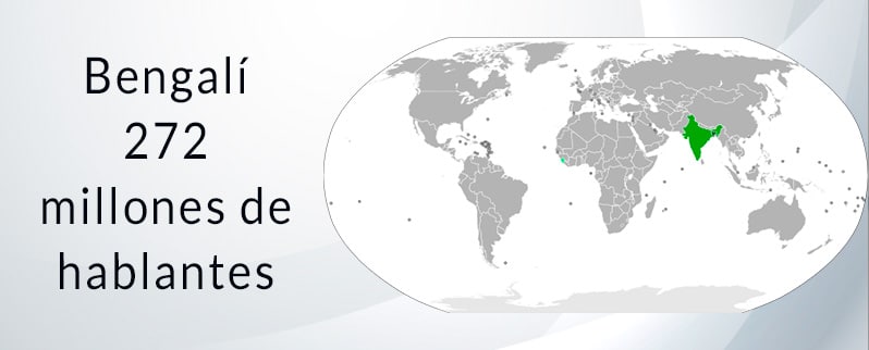 Idiomas más hablados del mundo: Bengalí