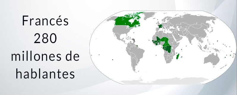 Idiomas más hablados del mundo: Francés